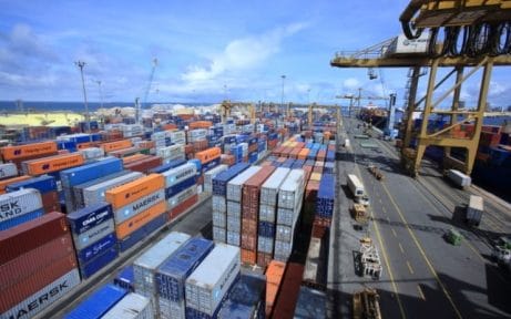 Conteneur transitaire Dakar